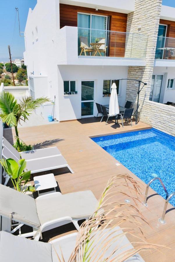 Melanos Residence 2 Bdrm Townhouse With Private Pool Klorakas Exteriör bild